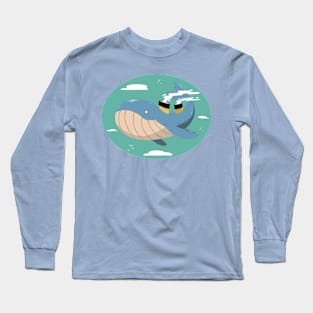 Cloud Whale Long Sleeve T-Shirt